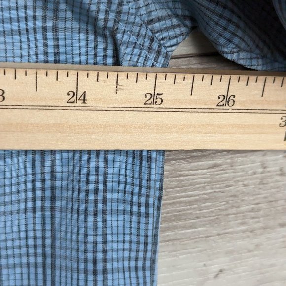 Pineapple Connection* Men's Short Sleeve Button Down Straight Hem Shirt~ Large - Picture 6 of 9